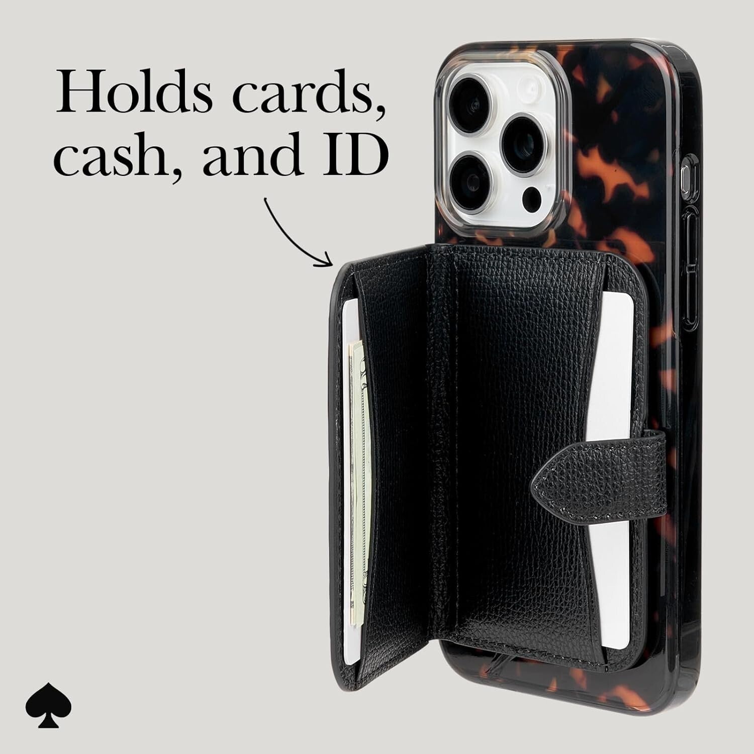 Premium Morgan Magnetic Wallet/Card Holder - Elegant Design, Fits MagSafe Phones