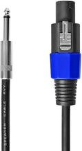 Load image into Gallery viewer, Environmentally Friendly 50ft Speakon to 1/4 Speaker Cable - Noise Free