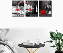 Load image into Gallery viewer, High-Quality Black and White Wine Barrel Canvas Art - 16x24 Each Panel