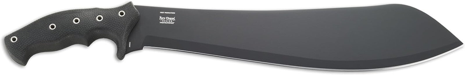 Durable 19.5-Inch Black Coated Parang Machete - Ideal for Hunting & Camping