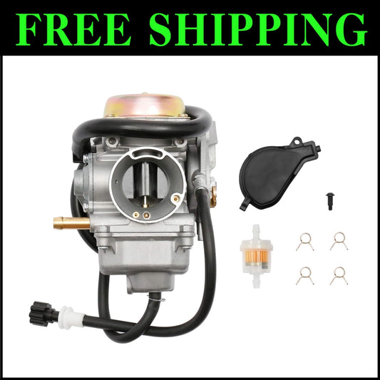 Reliable OEM Carburetor for Suzuki Eiger 400 ATV - 1-Year Warranty Included