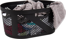 Load image into Gallery viewer, Lightweight Plastic Laundry Hampers Set of 2 - 40L Capacity for Easy Storage