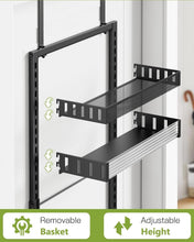 Load image into Gallery viewer, Large 8-Tier Spice Rack with Detachable Baskets - Ideal Wall Mounted Organizer