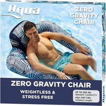 Load image into Gallery viewer, Portable Zero Gravity Floating Lounge Chair - Soft Fabric for Pool Relaxation
