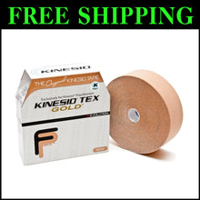 Load image into Gallery viewer, Beige Elastic Athletic Tape - Tex Gold FP, 2" x 103 ft, Hypoallergenic Comfort