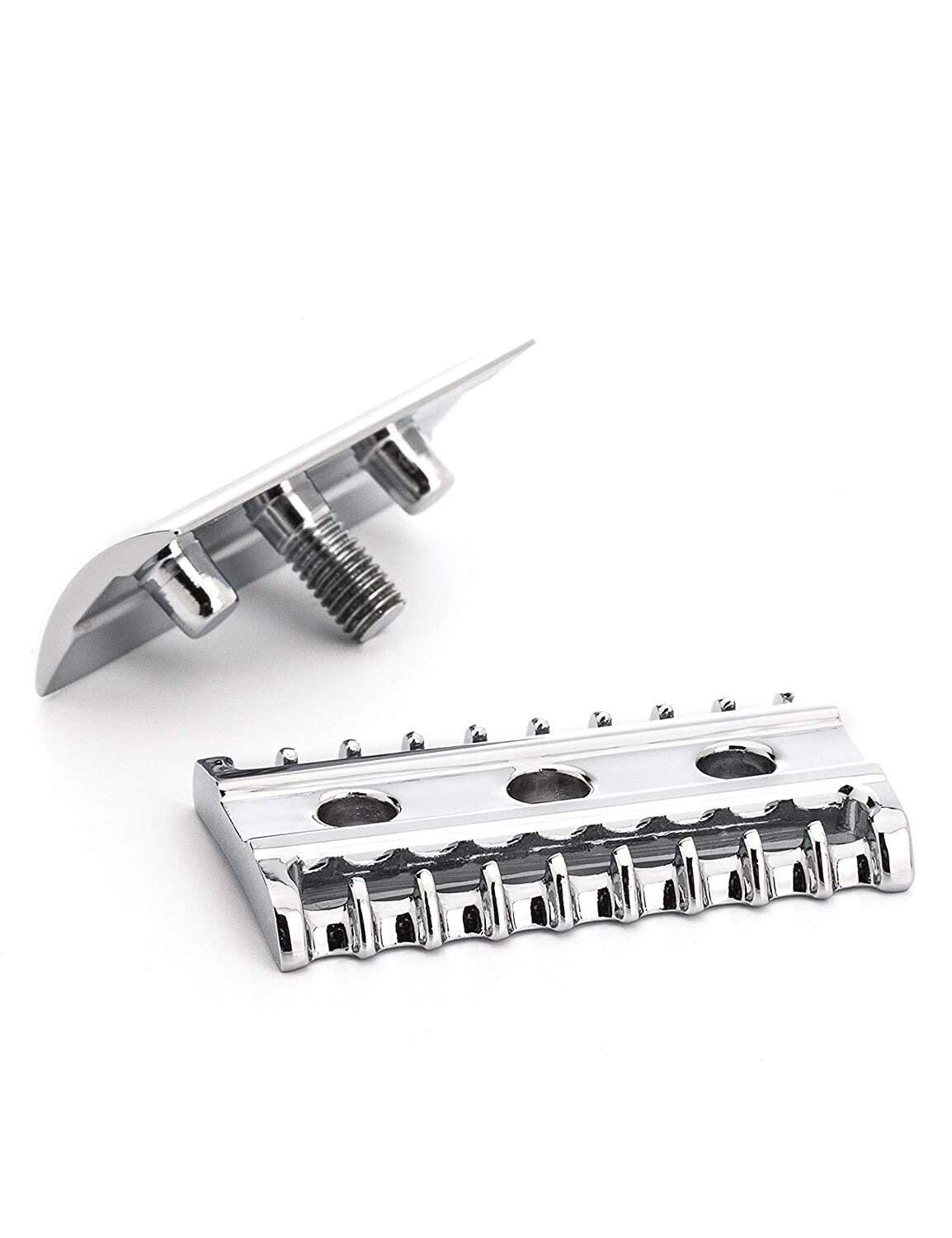 Double Edge Safety Razor with Premium Handle - Craftsmanship Meets Tradition