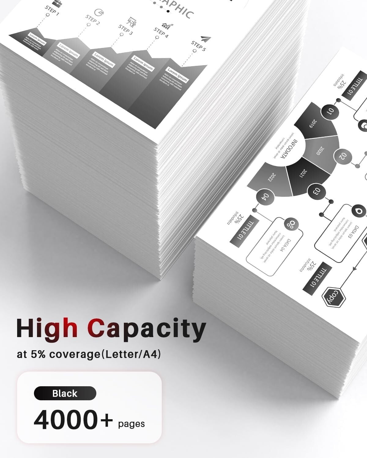 Easy Install 138X Black Toner Cartridge 2-Pack for Vibrant Professional Prints