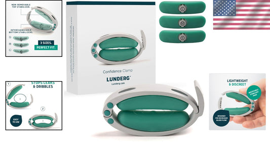 Men’s Urinary Incontinence Clamp with Silicone Fittings - Life Changing Comfort