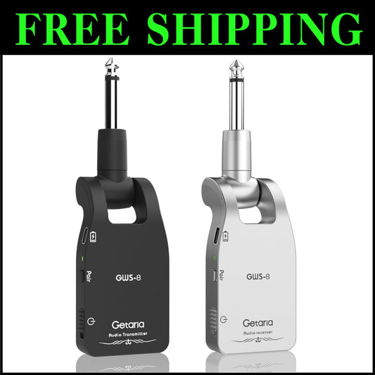 Upgrade Your Performance: 2.4G Wireless Guitar System for Electric Guitar & Bass