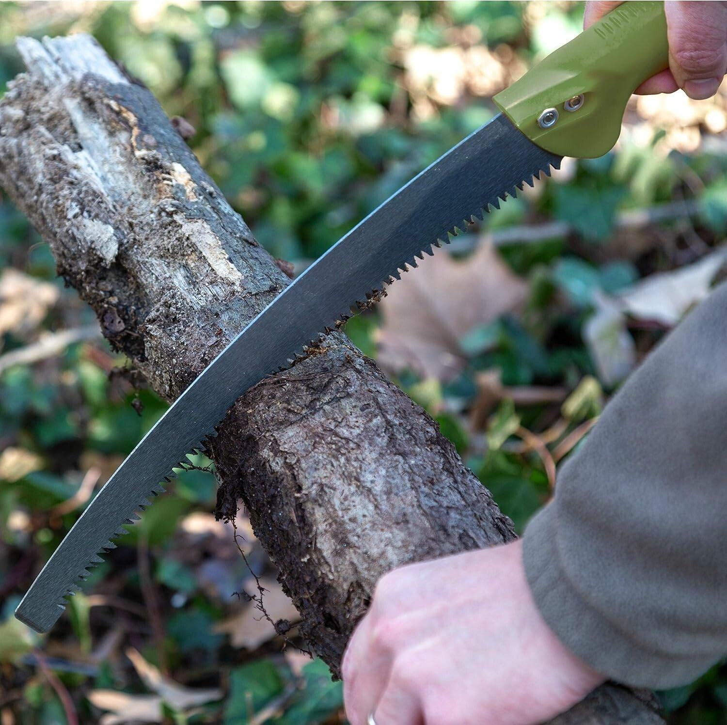 Effortless High-Reach Pruning Tool: Adjustable Pole Saw for Branch Trimming