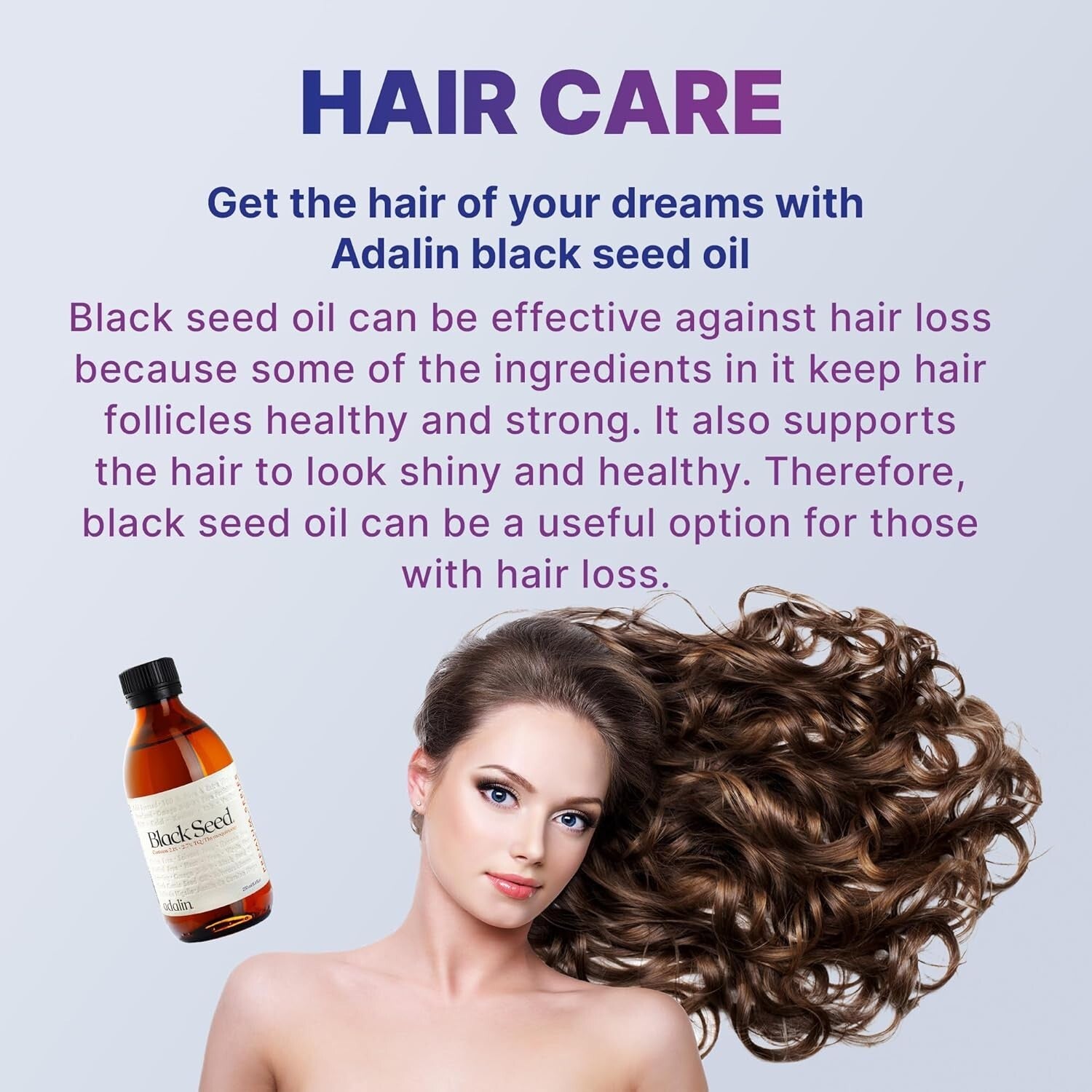 Premium Cold-Pressed Nigella Sativa Oil - 16.8 Fl Oz for Hair & Skin Health