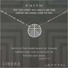 Load image into Gallery viewer, 925 Sterling Silver Geometric Cross Pendant Necklace - Meaningful Gift for Teens
