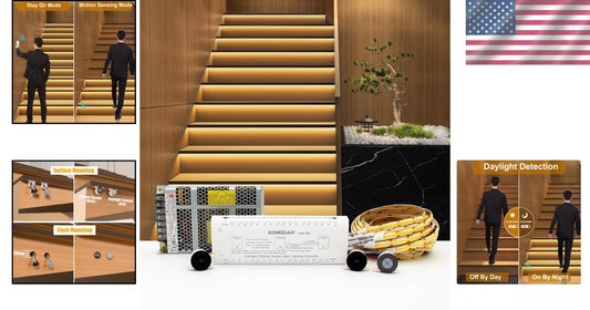 High-Performance COB LED Stair Lighting Kit - 40" Motion-Activated Illumination