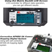 Load image into Gallery viewer, FS-i6X Drone &amp; RC Boat Transmitter - 10 Channels with LCD Display &amp; Omni Antenna