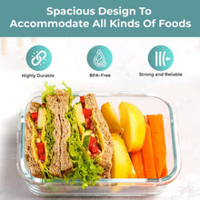 Load image into Gallery viewer, Versatile Airtight Glass Food Storage Containers - 35-Piece Leak-Proof Set