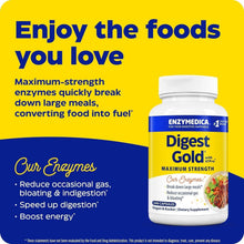 Load image into Gallery viewer, Maximum Strength Digestive Enzymes - 240 Capsules for Instant Bloating Relief