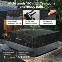 Load image into Gallery viewer, Ultimate Protection Hot Tub Cover 1000N Tear Strength Fits 100" SPA Rectangle