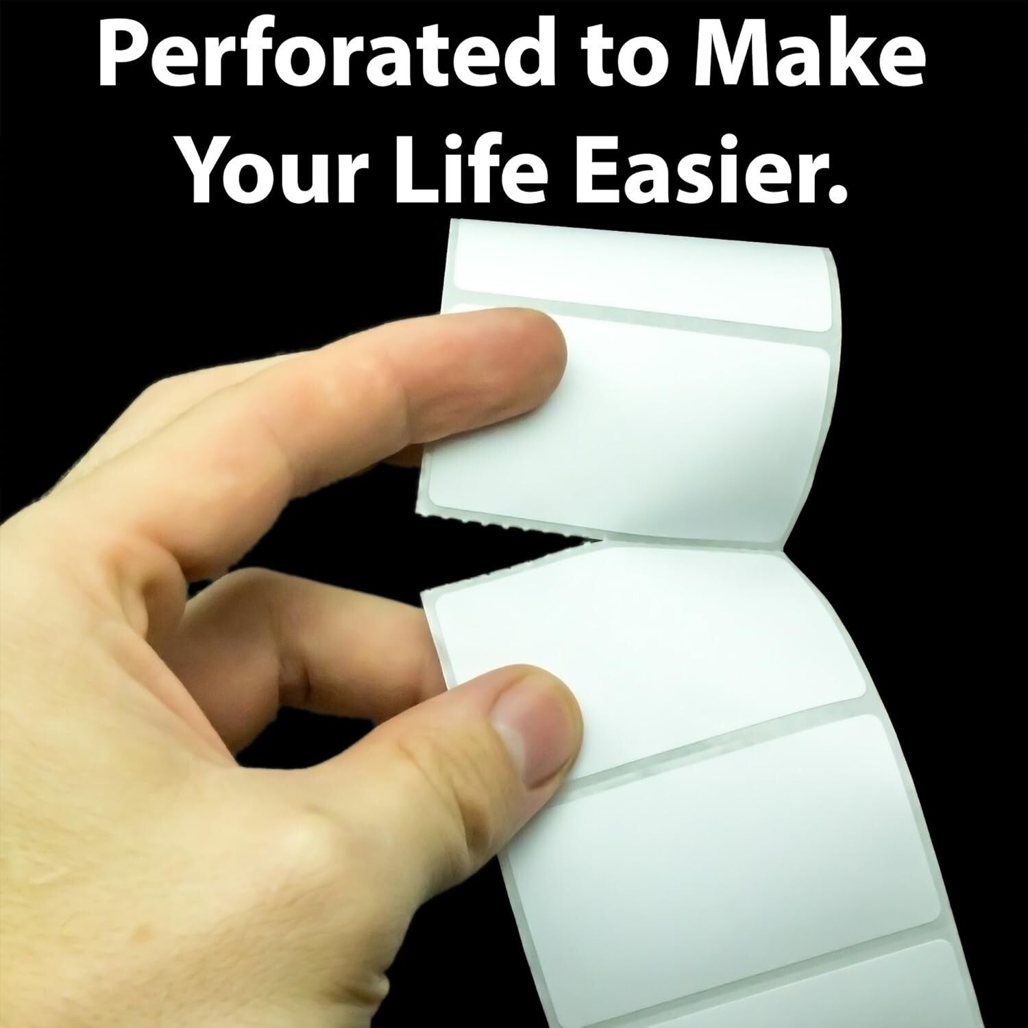 Premium Extra Sticky Thermal Labels 2.25x1.25in, 12 Pack for E-commerce Success