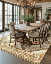 Load image into Gallery viewer, Stylish 5x7 Low Pile Area Rug - Machine Washable for Living Room &amp; Bedroom