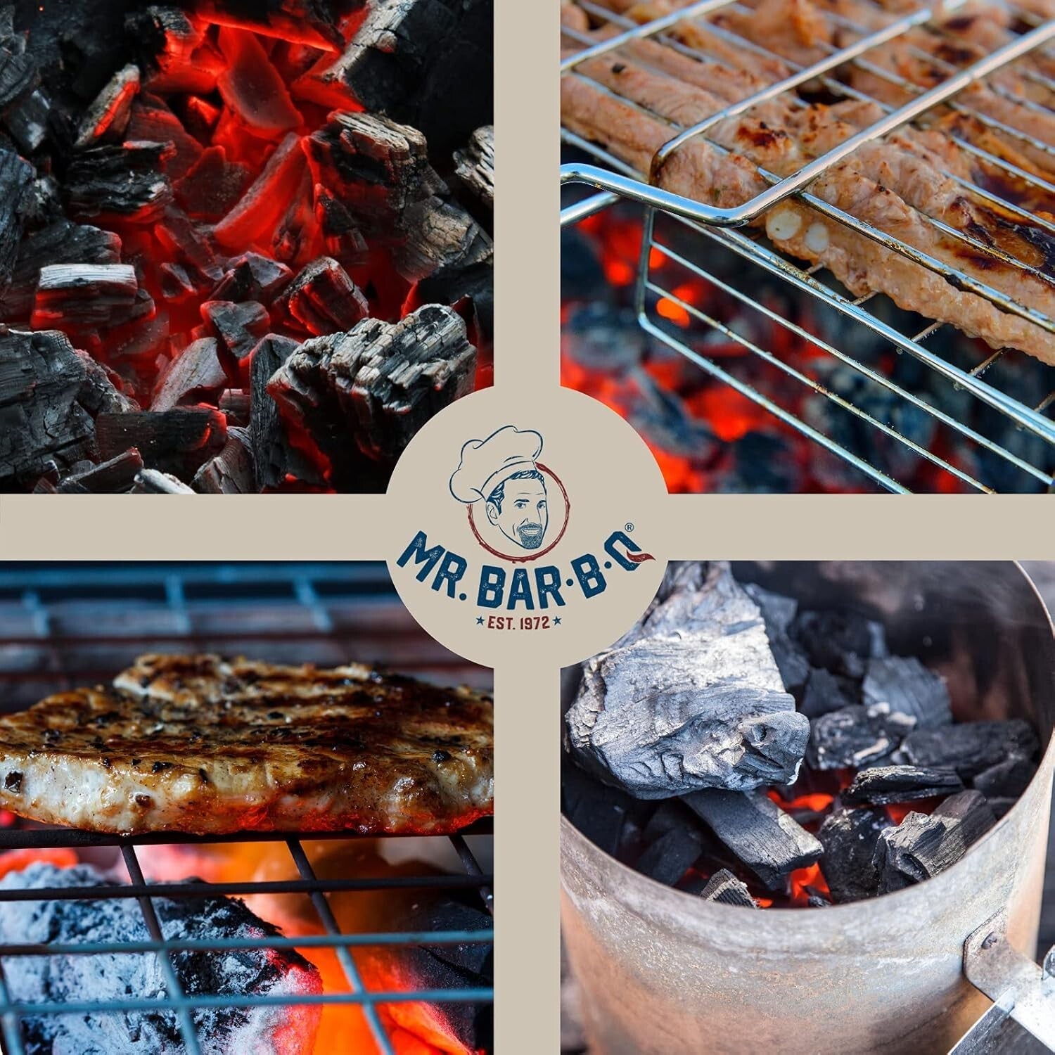 Easy Lighting Hardwood Lump Charcoal - Authentic BBQ Experience, 16 lbs