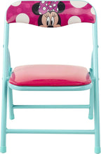Load image into Gallery viewer, Colorful Disney Minnie Jr Activity Table Set with Chair for Kids Age 2-5