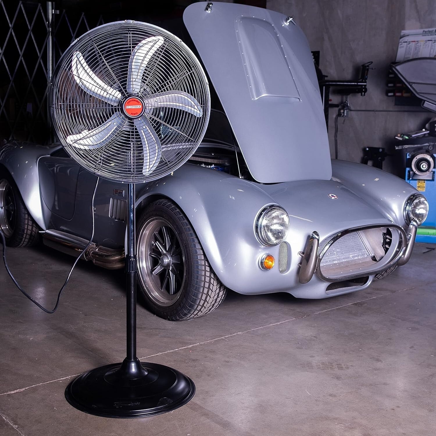 High-Efficiency 20" Oscillating Fan with 4500 CFM Airflow for Large Spaces