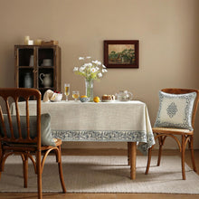 Load image into Gallery viewer, Versatile Floral Table Cover for All Seasons - 87" x 55" Dining Essentials
