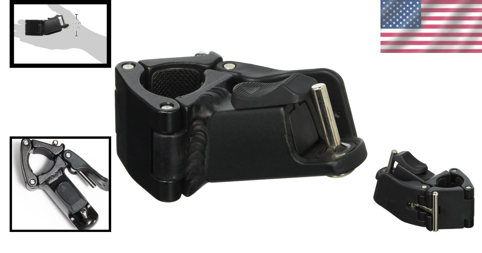 Compact and Strong Bike Trailer Hitch for Easy Cargo Transport - 50 lbs Max
