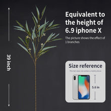 Load image into Gallery viewer, Lifelike Faux Greenery Stems - 6PCS 39'' for Beautiful Wedding Arrangements