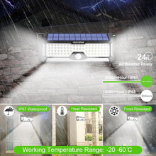 Load image into Gallery viewer, 268 LED Super Bright Solar Motion Sensor Lights - 4000 Lumen Security Floodlight