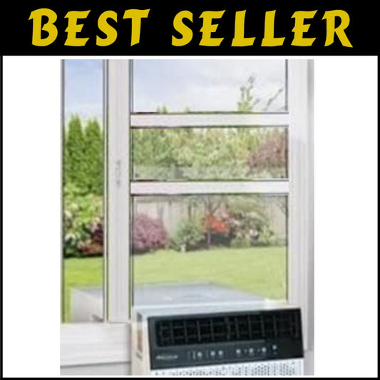 Energy Efficient Sliding Window Kit with Reinforced Aluminum for AC Installation