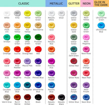 Load image into Gallery viewer, Ultimate 60-Color Non-Toxic Fabric Paint Set - Perfect for T-Shirts, Bags &amp; More