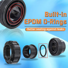 Load image into Gallery viewer, Reliable 4-Inch PVC Slip Union Adapter for Plumbing and Irrigation - Schedule 80