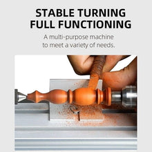 Load image into Gallery viewer, Compact Wood Lathe Machine - 70mm Turning Diameter for Home Woodworking