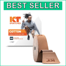 Load image into Gallery viewer, Premium Cotton Kinesiology Tape - 10-Inch Precut Strips for Fast Injury Recovery