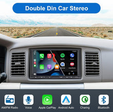 Load image into Gallery viewer, 7-Inch HD Touchscreen Car Stereo with Bluetooth, GPS, Backup Camera - Double Din
