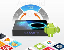 Load image into Gallery viewer, 6K Streaming Android TV Box - Quad-Core, Bluetooth 5.0, Remote Control Included