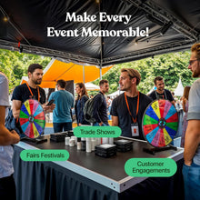 Load image into Gallery viewer, Durable 14-Slot Prize Wheel with Smooth Spin - Ideal for Carnivals &amp; Trade Shows