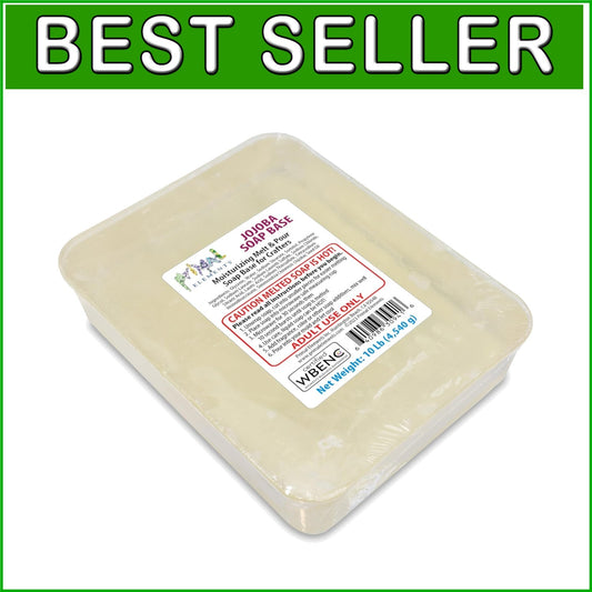 10lb Vegan & Cruelty-Free Glycerin Soap Base – Easy Melt and Pour Crafting