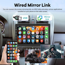 Load image into Gallery viewer, 10.1" Single Din Car Stereo: Touchscreen, Bluetooth, &amp; Backup Camera Compatible