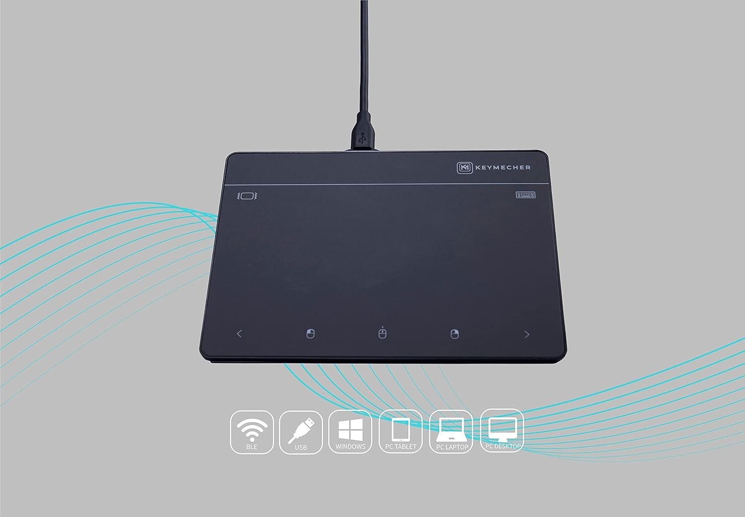 Ergonomic Mano 703 Touchpad with Multi-Gesture Support for Seamless Navigation