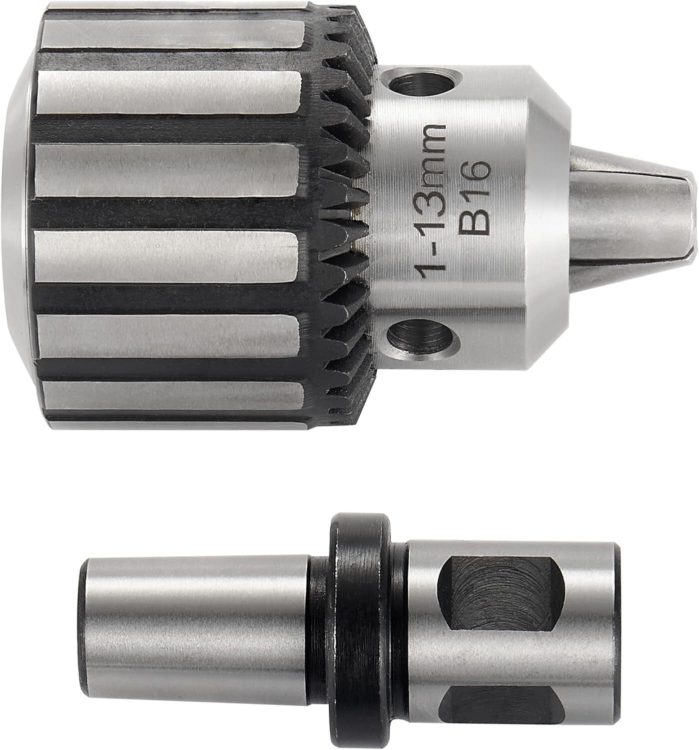 1/2" Heavy Duty Keyed Drill Chuck with 3/4" Weldon Shank for Precision Drilling