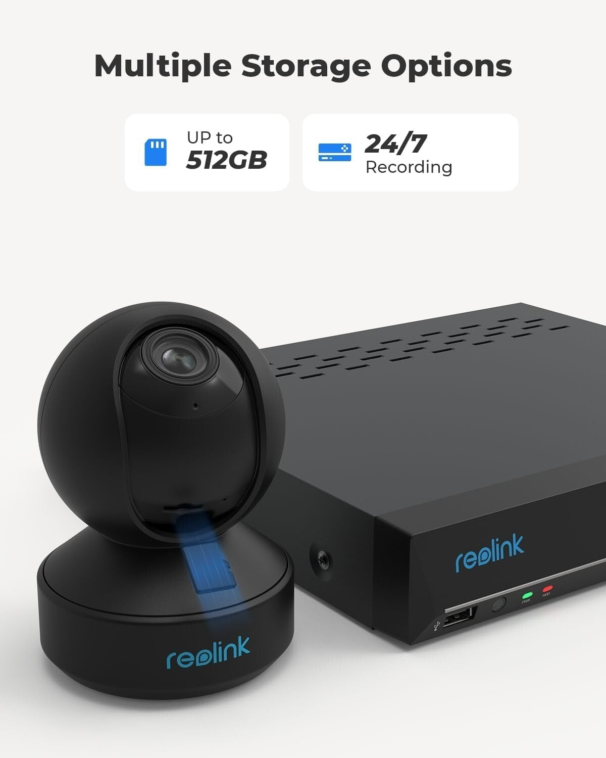 360° Baby and Pet Monitor - 5MP Indoor Camera with Night Vision & Two-Way Talk