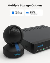 Load image into Gallery viewer, 360° Baby and Pet Monitor - 5MP Indoor Camera with Night Vision &amp; Two-Way Talk