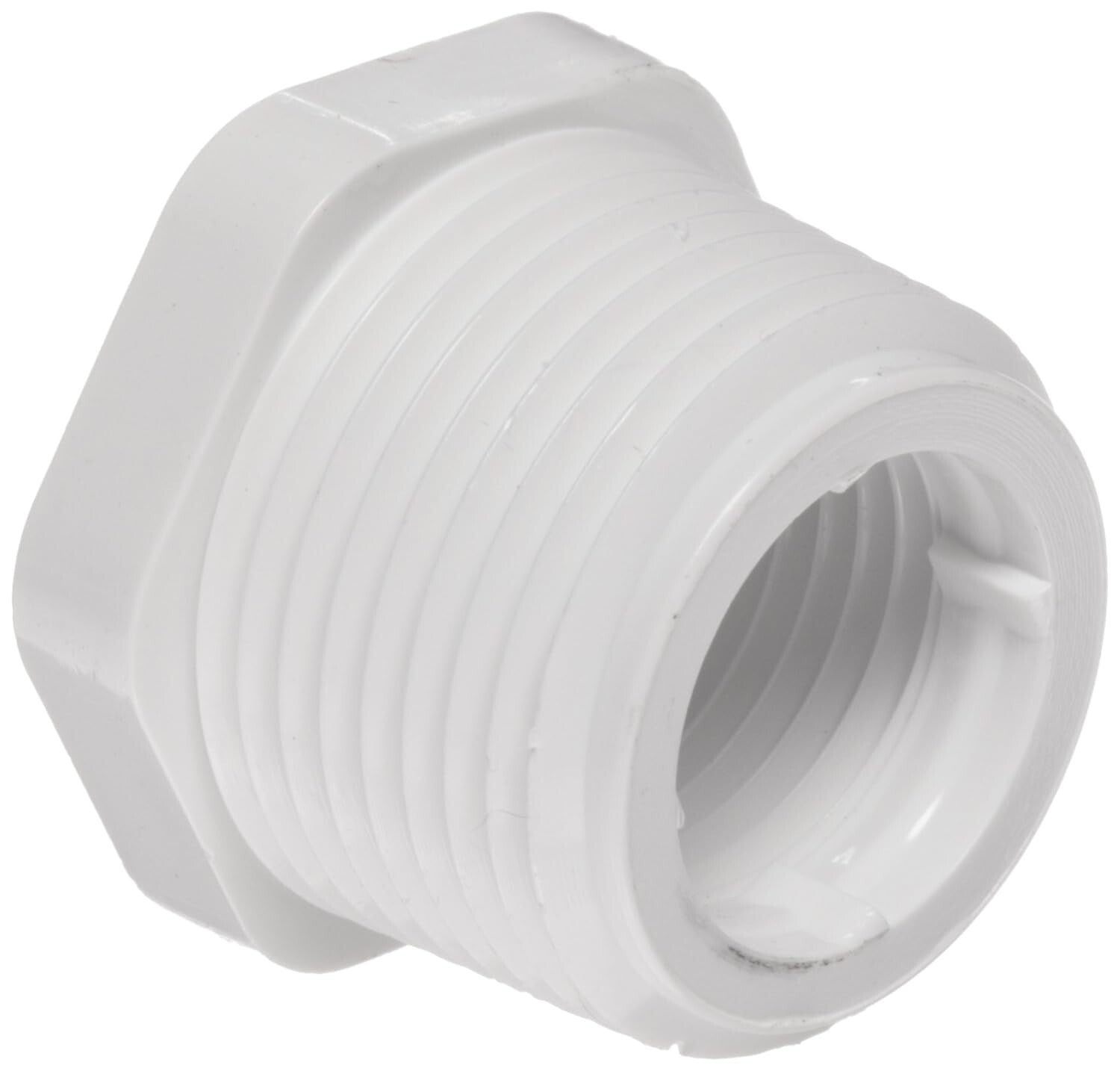 Spears 4" NPT Male x 2" NPT Female PVC Bushing for Secure Pipe Connections