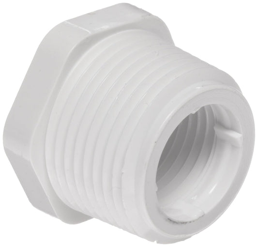 Spears 4" NPT Male x 2" NPT Female PVC Bushing for Secure Pipe Connections