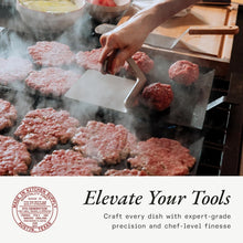 Load image into Gallery viewer, Lightweight Carbon Steel Griddle with Grill Press - Ultimate Cooking Experience