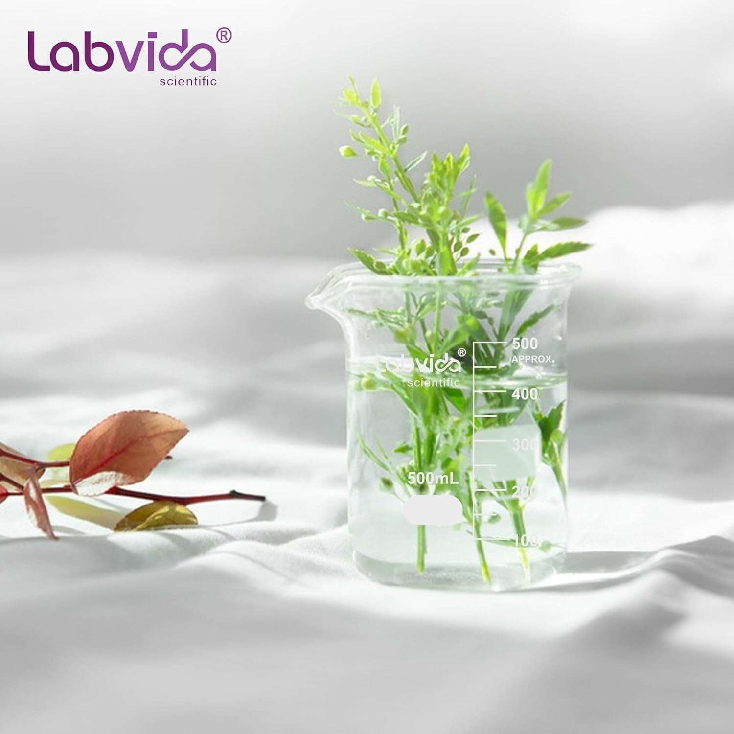 Durable 3.3 Borosilicate Glass Beaker, 5000ml - For Accurate Lab Measurements