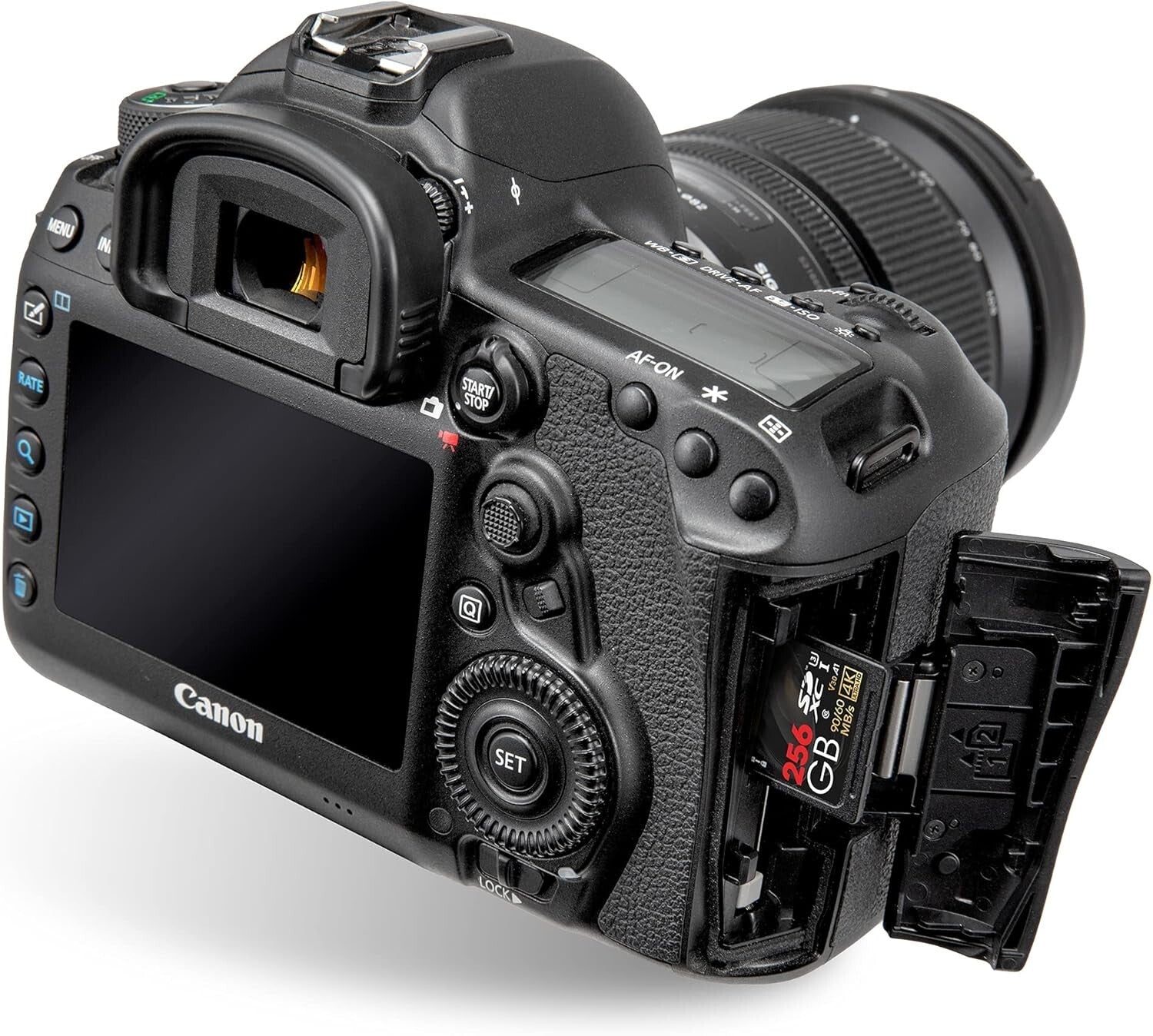 High-Speed 256GB SD Card for 4K Videos, Waterproof & Shockproof Protection