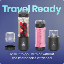 Load image into Gallery viewer, Cordless Portable Blender - USB Rechargeable, 16 oz BPA-Free with LED Indicator